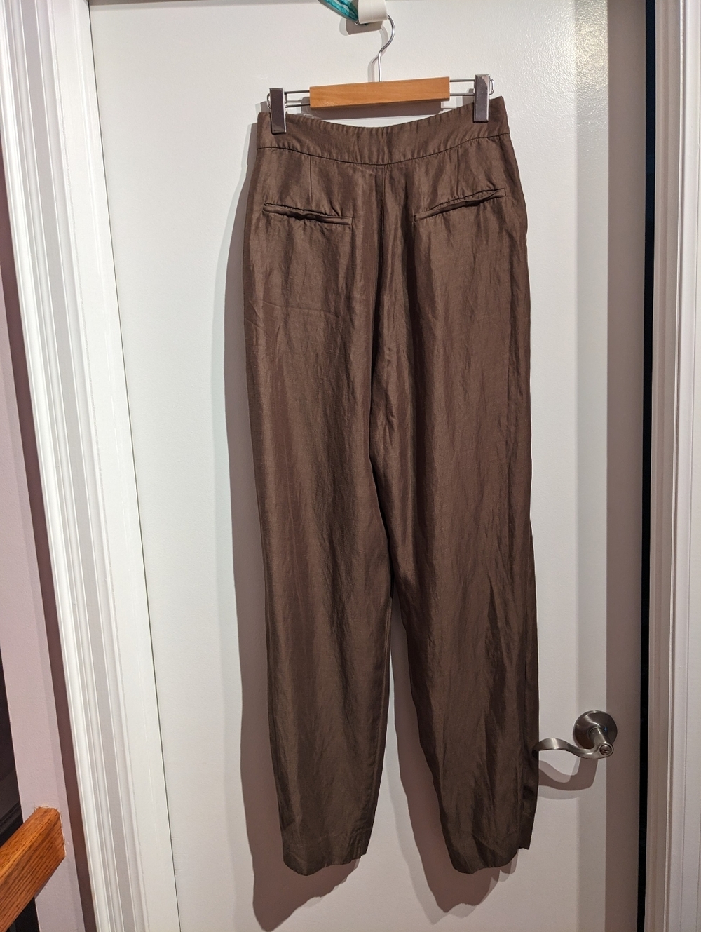 BA&SH Paolo Pleated High Waist Pants - Picture 4 of 16